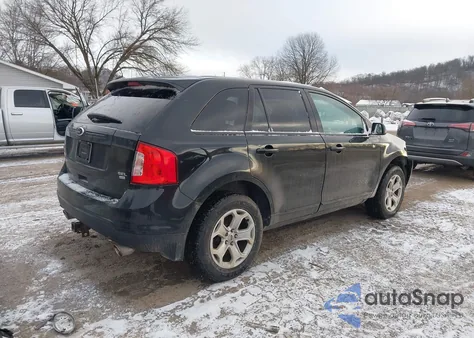 2014 Ford Edge Sel из США, поврежденный, VIN 2FMDK4JC1EBA26183